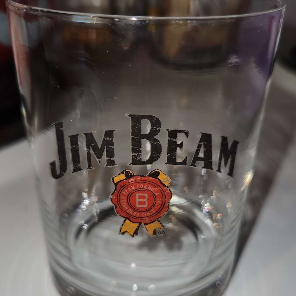Jim Beam Logo Glass-set of 4